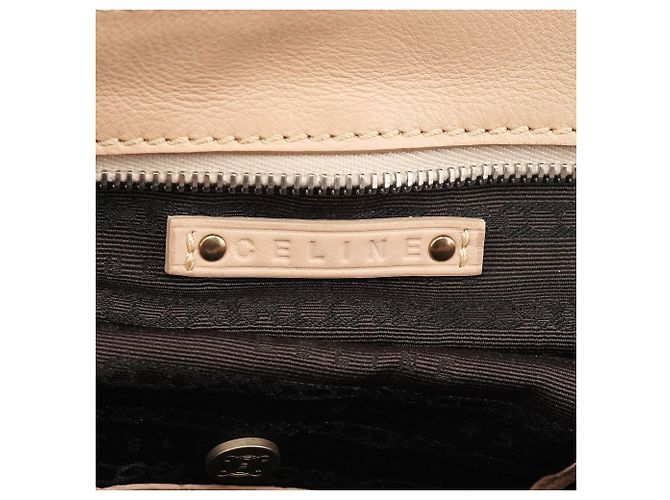 Céline Borsa a tracolla Bittersweet in pelle rosa tenue - vista 11