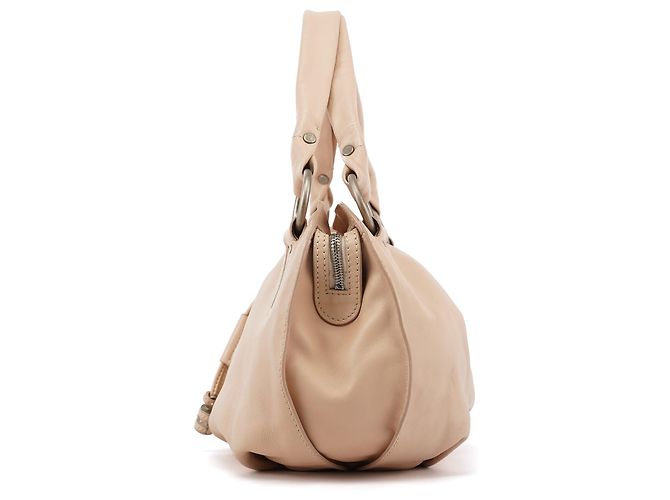Céline Borsa a tracolla Bittersweet in pelle rosa tenue - vista 2