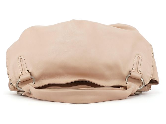 Céline Borsa a tracolla Bittersweet in pelle rosa tenue - vista 4