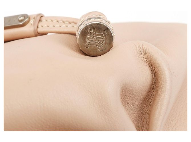 Céline Borsa a tracolla Bittersweet in pelle rosa tenue - vista 7