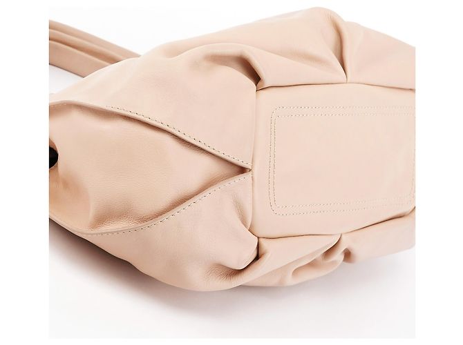 Céline Borsa a tracolla Bittersweet in pelle rosa tenue - vista 8