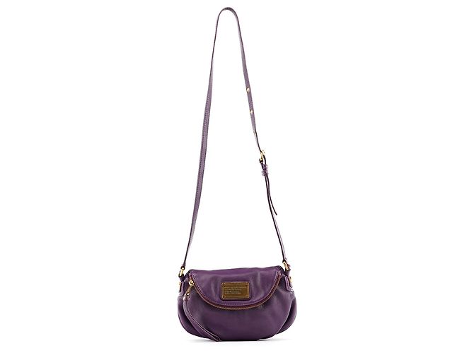 Marc by Marc Jacobs Borsa a tracolla Classic Q in pelle viola - vista 2