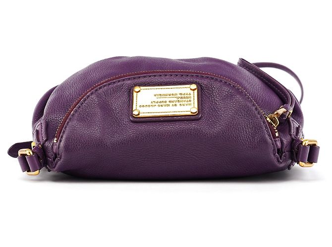 Marc by Marc Jacobs Borsa a tracolla Classic Q in pelle viola - vista 5