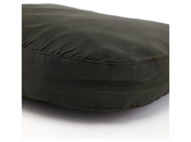 Prada Borsa a tracolla Green Tessuto con catena in plastica - vista 10