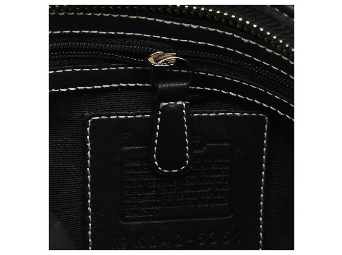 Coach Borsa a tracolla Signature Soho 6351 Grey Black - vista 13