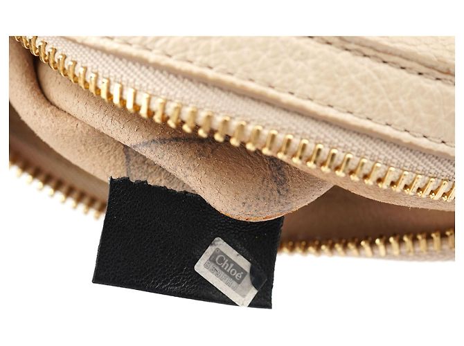 Chloé Beiger Leder-Tote-Bag - Ansicht 17