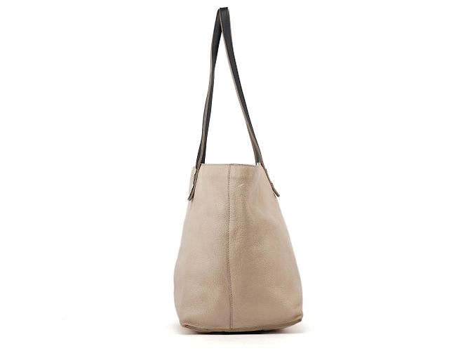 Chloé Beiger Leder-Tote-Bag - Ansicht 2