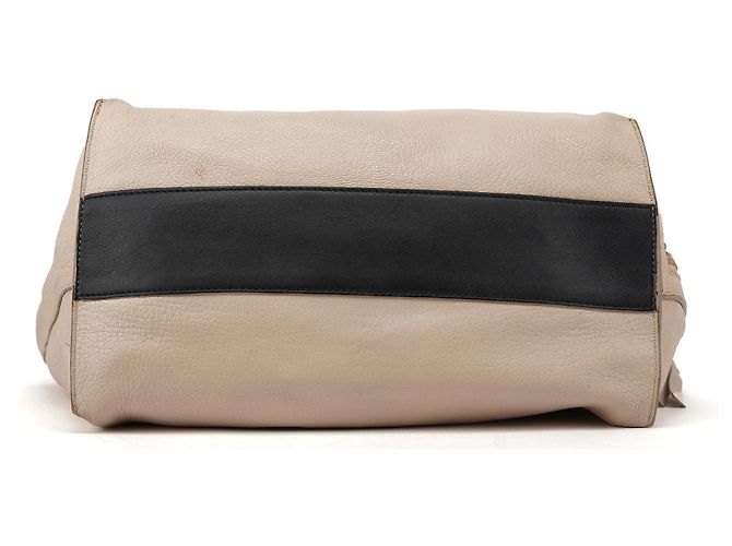Chloé Beiger Leder-Tote-Bag - Ansicht 4