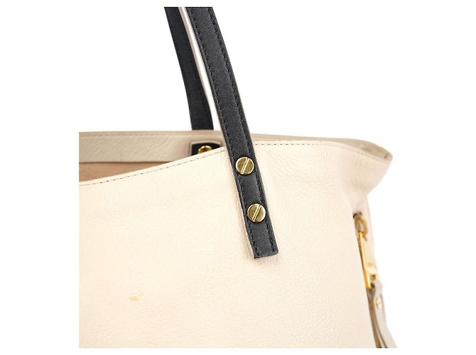 Chloé Beiger Leder-Tote-Bag - Ansicht 6