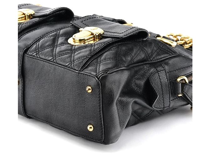 Marc Jacobs Borsa 2-Way Blake in pelle nera - vista 13