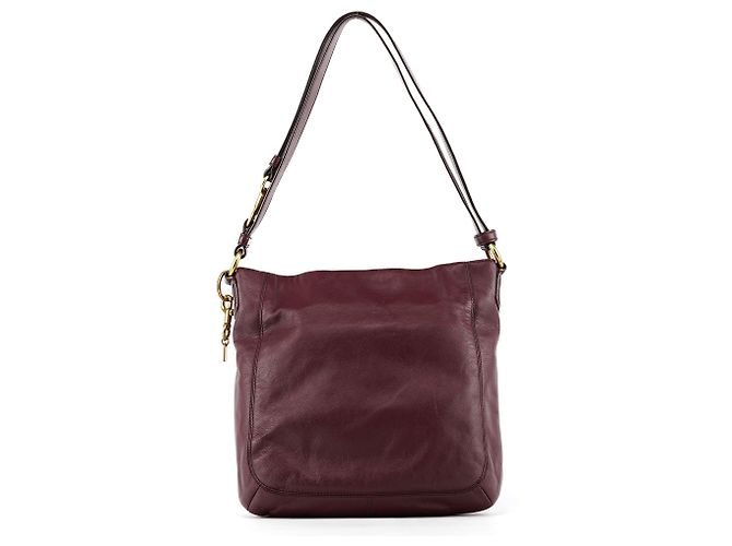 Coach Borsa a tracolla 2-Way Soho in pelle bordeaux F24685 - vista 3