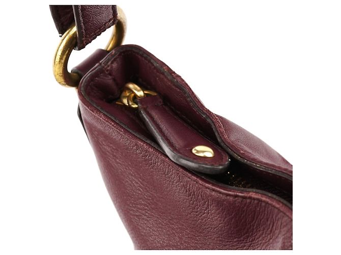 Coach Borsa a tracolla 2-Way Soho in pelle bordeaux F24685 - vista 8