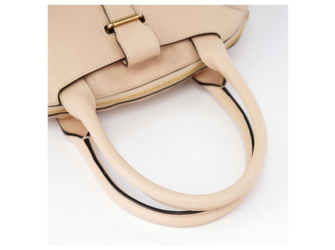 Chloé Borsa tote in pelle di agnello beige - vista 12