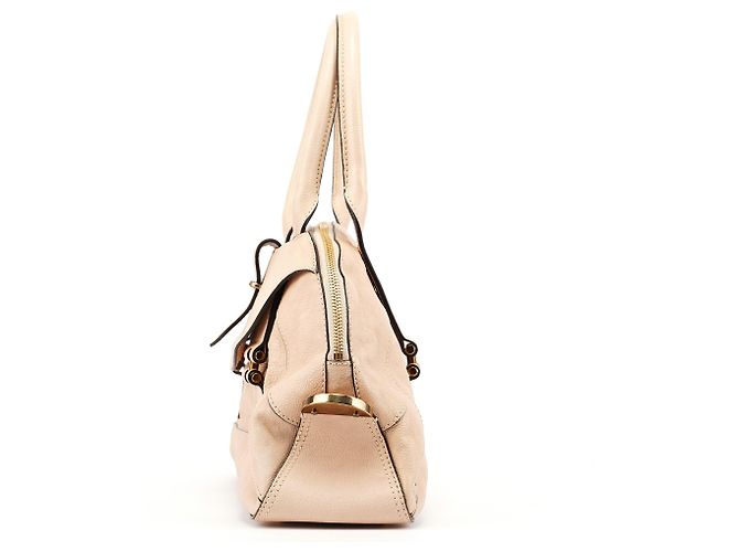 Chloé Borsa tote in pelle di agnello beige - vista 2