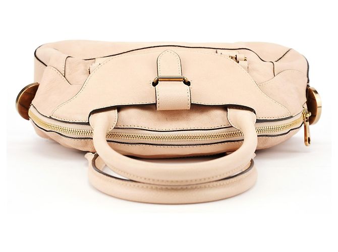 Chloé Borsa tote in pelle di agnello beige - vista 4
