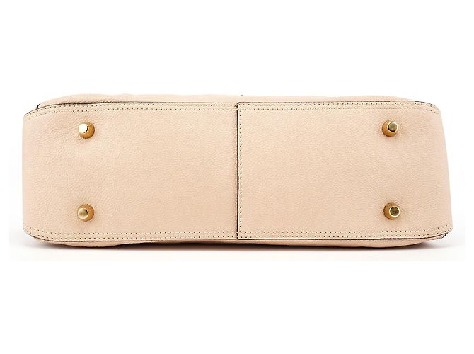 Chloé Borsa tote in pelle di agnello beige - vista 5