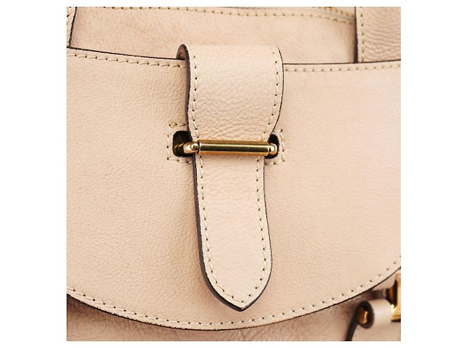 Chloé Borsa tote in pelle di agnello beige - vista 7