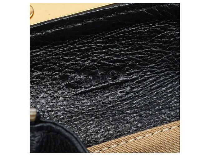 Chloé Borsa a tracolla Paddington in lambskin nero - vista 13