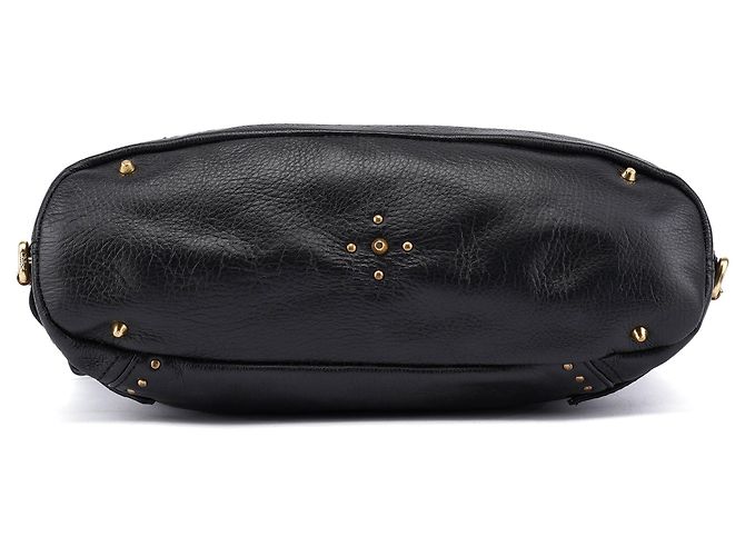 Chloé Borsa a tracolla Paddington in lambskin nero - vista 5