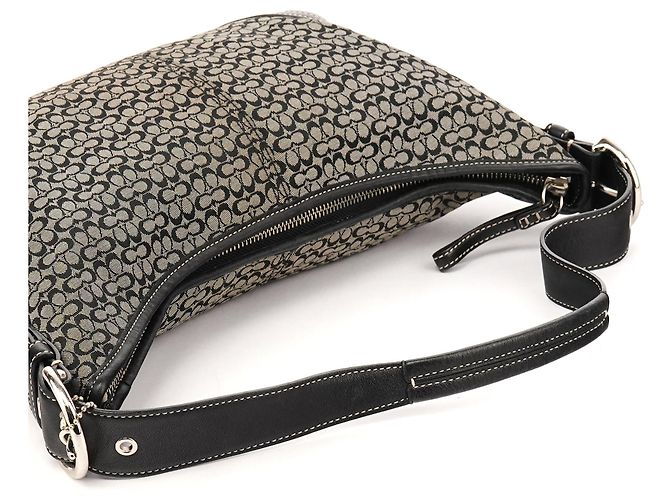 Coach Borsa a tracolla Signature Soho 6026 Grey Black - vista 10