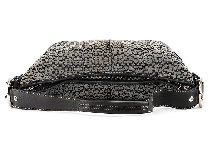 Coach Borsa a tracolla Signature Soho 6026 Grey Black - vista 4