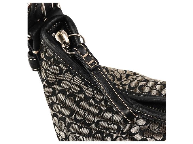 Coach Borsa a tracolla Signature Soho 6026 Grey Black - vista 7