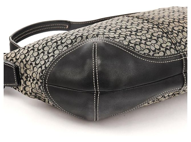 Coach Borsa a tracolla Signature Soho 6026 Grey Black - vista 8