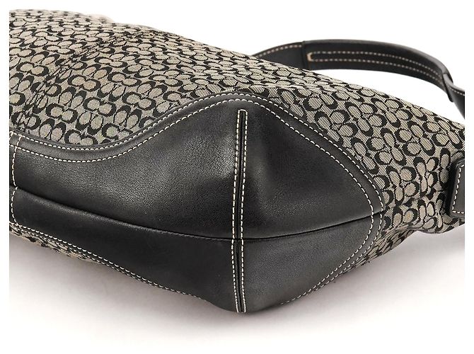 Coach Borsa a tracolla Signature Soho 6026 Grey Black - vista 9