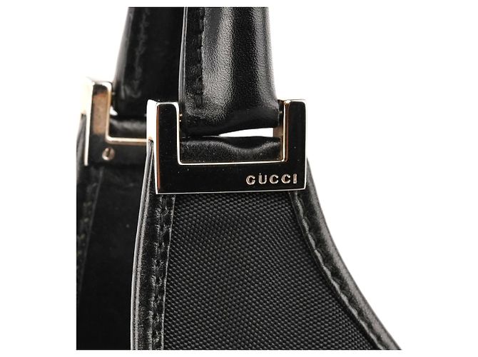 Gucci 002 1067 Borsa a tracolla Jackie in nylon nero - vista 6
