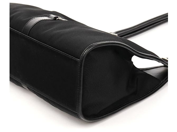 Gucci 002 1067 Borsa a tracolla Jackie in nylon nero - vista 8