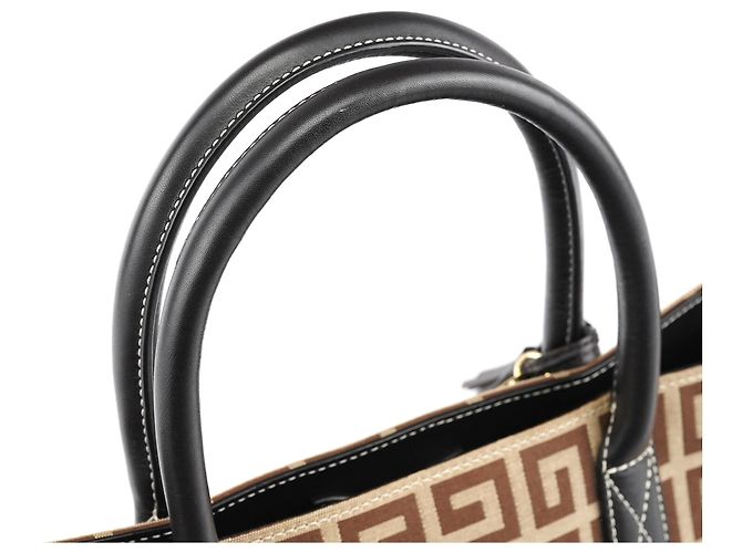 Givenchy Borsa Tote Monogram Beige Brown - vista 17