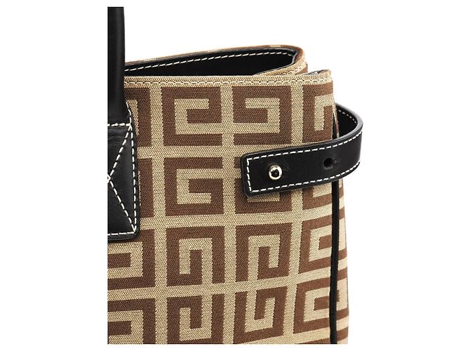 Givenchy Borsa Tote Monogram Beige Brown - vista 8