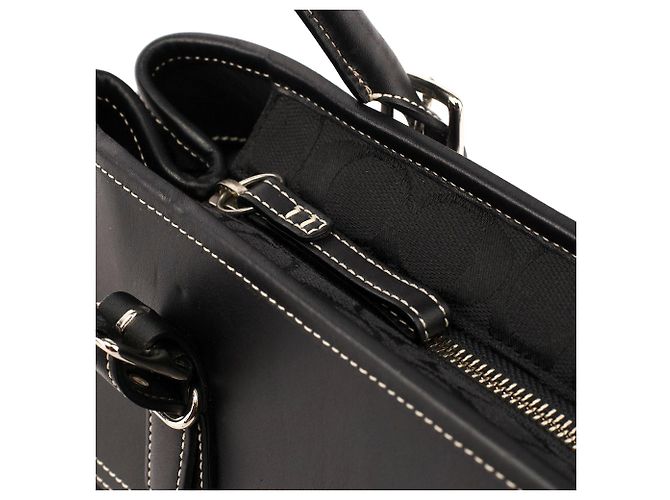 Coach Borsa Tote 6366 Black Signature Soho Tote Bag - vista 9