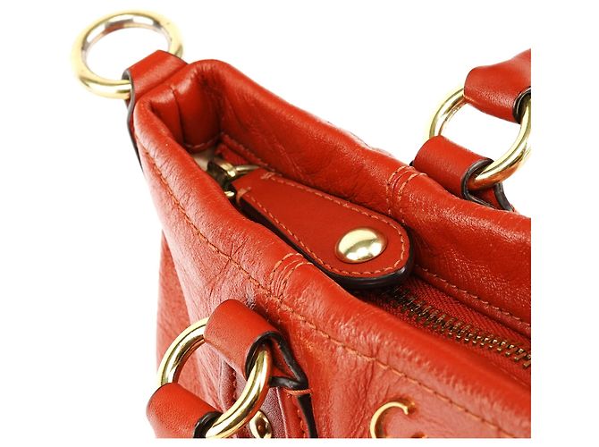Coach Borsa 2-Way Ashley in pelle rossa F20342 - vista 11