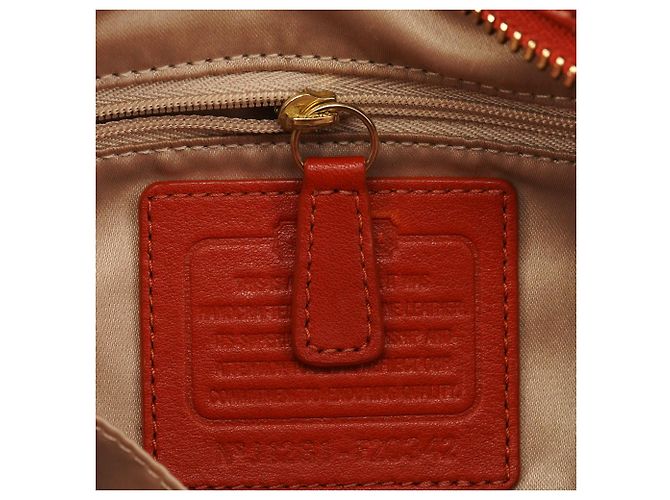 Coach Borsa 2-Way Ashley in pelle rossa F20342 - vista 14