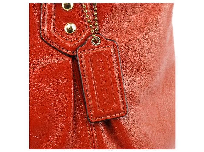 Coach Borsa 2-Way Ashley in pelle rossa F20342 - vista 6