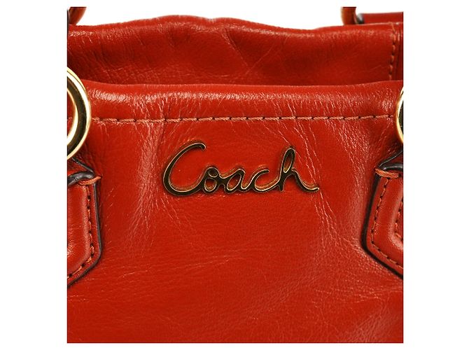 Coach Borsa 2-Way Ashley in pelle rossa F20342 - vista 7