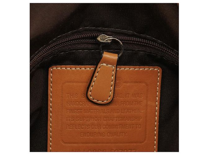 Coach F07077 Beige Tan Signature Soho 2-Way Bag - vista 12
