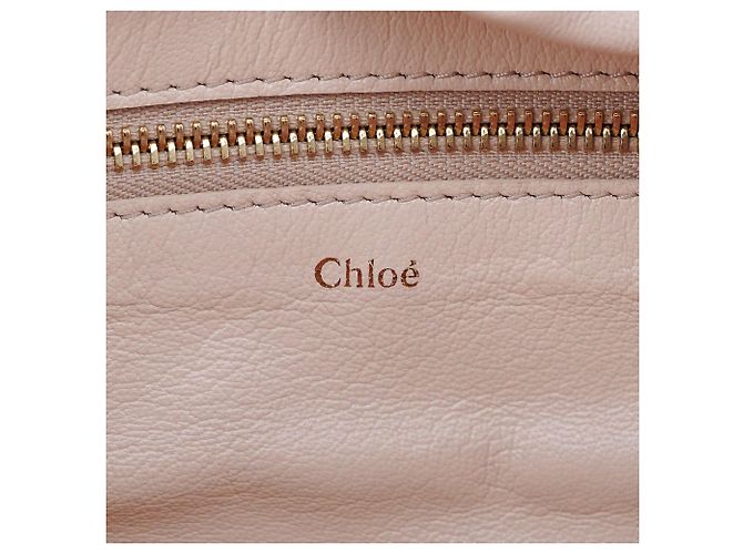 Chloé Borsa Boston Madeleine in pelle arancione - vista 10