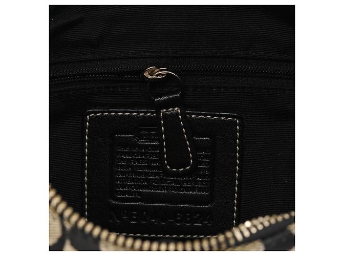Coach Borsa a tracolla Signature Soho 6824 Grey Black - vista 12