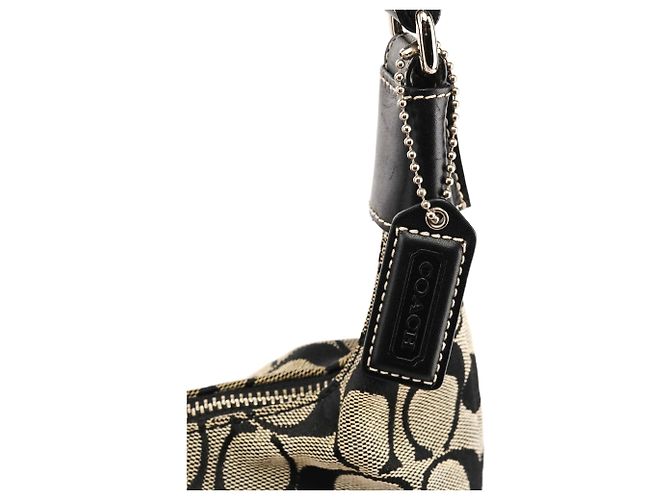 Coach Borsa a tracolla Signature Soho 6824 Grey Black - vista 7