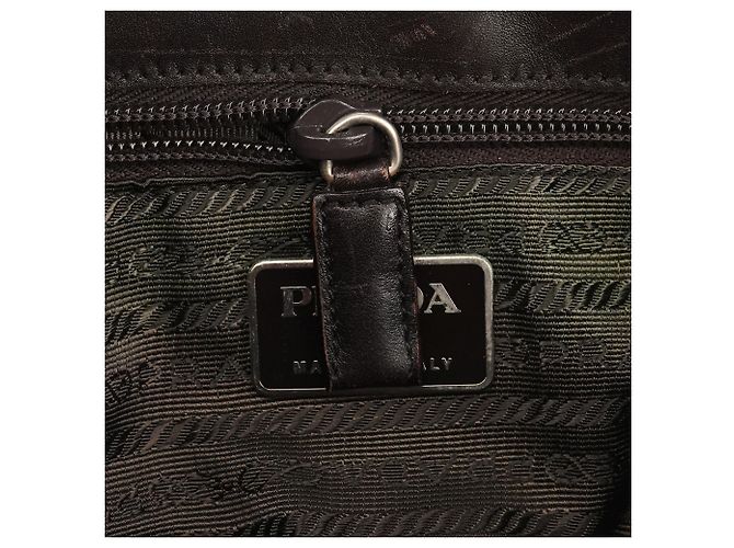 Prada Borsa a tracolla in pelle Vitello avorio Primavera 1999 - vista 10