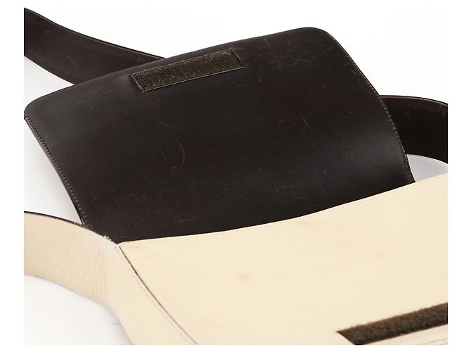 Prada Borsa a tracolla in pelle Vitello avorio Primavera 1999 - vista 12