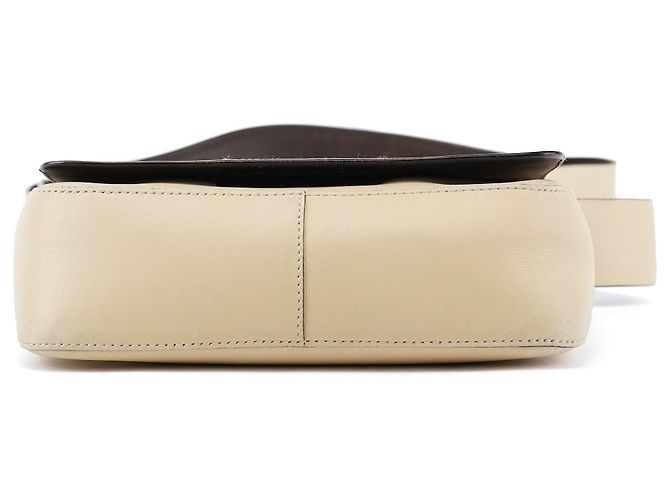 Prada Borsa a tracolla in pelle Vitello avorio Primavera 1999 - vista 5