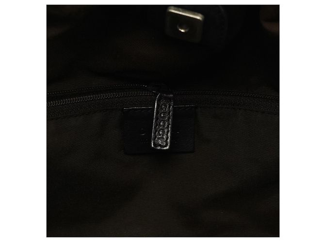 Gucci 76554 Borsa a mano arricciata in canvas GG marrone - vista 11
