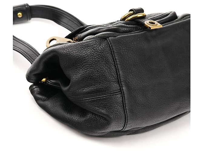 Marc by Marc Jacobs Borsa Tote in pelle nera con tasche - vista 6