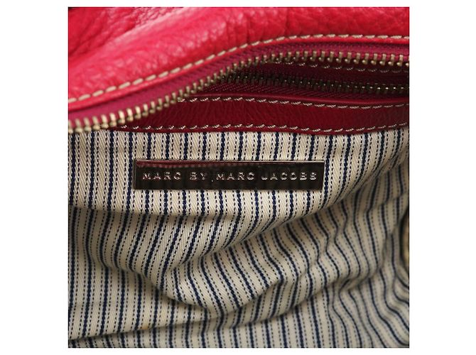 Marc by Marc Jacobs Borsa Tote per Fotocamera in Pelle Rosa Multi-tasche - vista 11