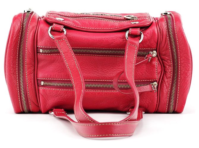 Marc by Marc Jacobs Borsa Tote per Fotocamera in Pelle Rosa Multi-tasche - vista 4