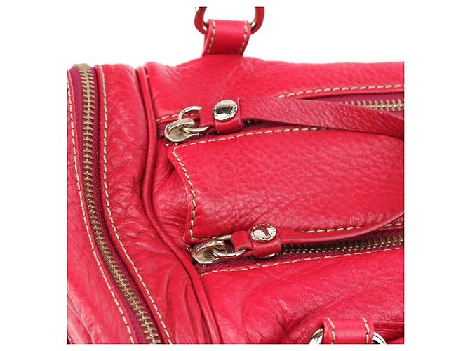 Marc by Marc Jacobs Borsa Tote per Fotocamera in Pelle Rosa Multi-tasche - vista 7