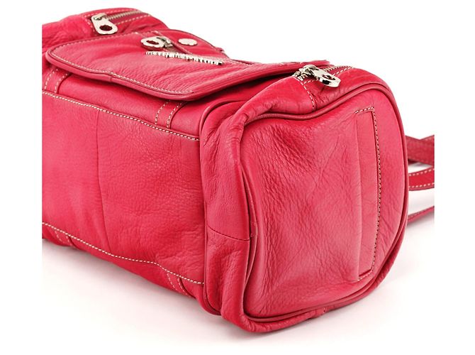Marc by Marc Jacobs Borsa Tote per Fotocamera in Pelle Rosa Multi-tasche - vista 9